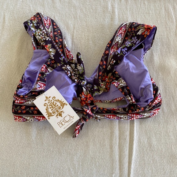 Becca Floral Cottage Off The Shoulder Bikini - Picture 4 of 6